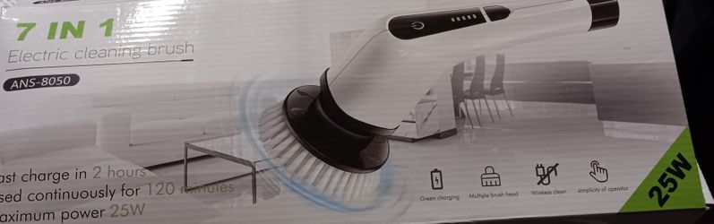 7 In 1 Electric Cleanning Brush For All Surfaces