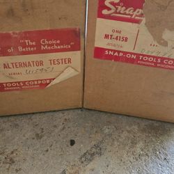 Vintage Snap On Testers