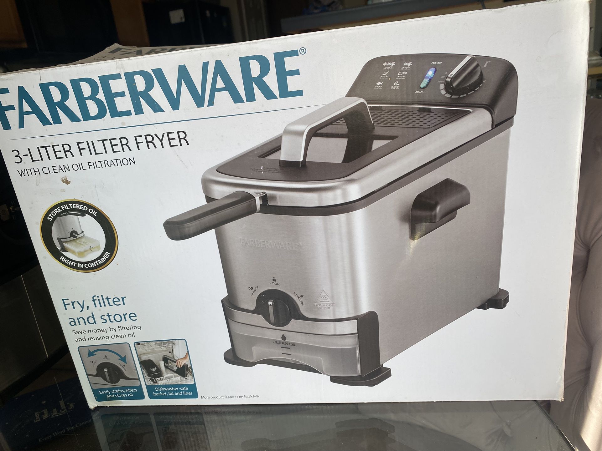 FARBERWARE Deep Fryer with Oil Filtration Owner's Manual