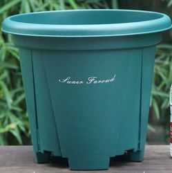Green flower pot