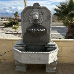 New Water Fountain Made Out Of Cement Perfect Gift 