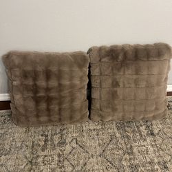 Faux Fur Pillows 