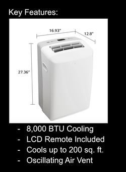 LG AC unit (LG LP0817WSR 8000)