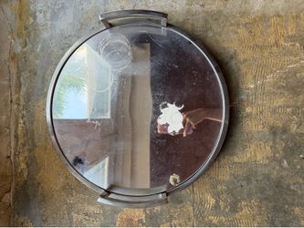 Vintage Circle mirror 17.5x2.5