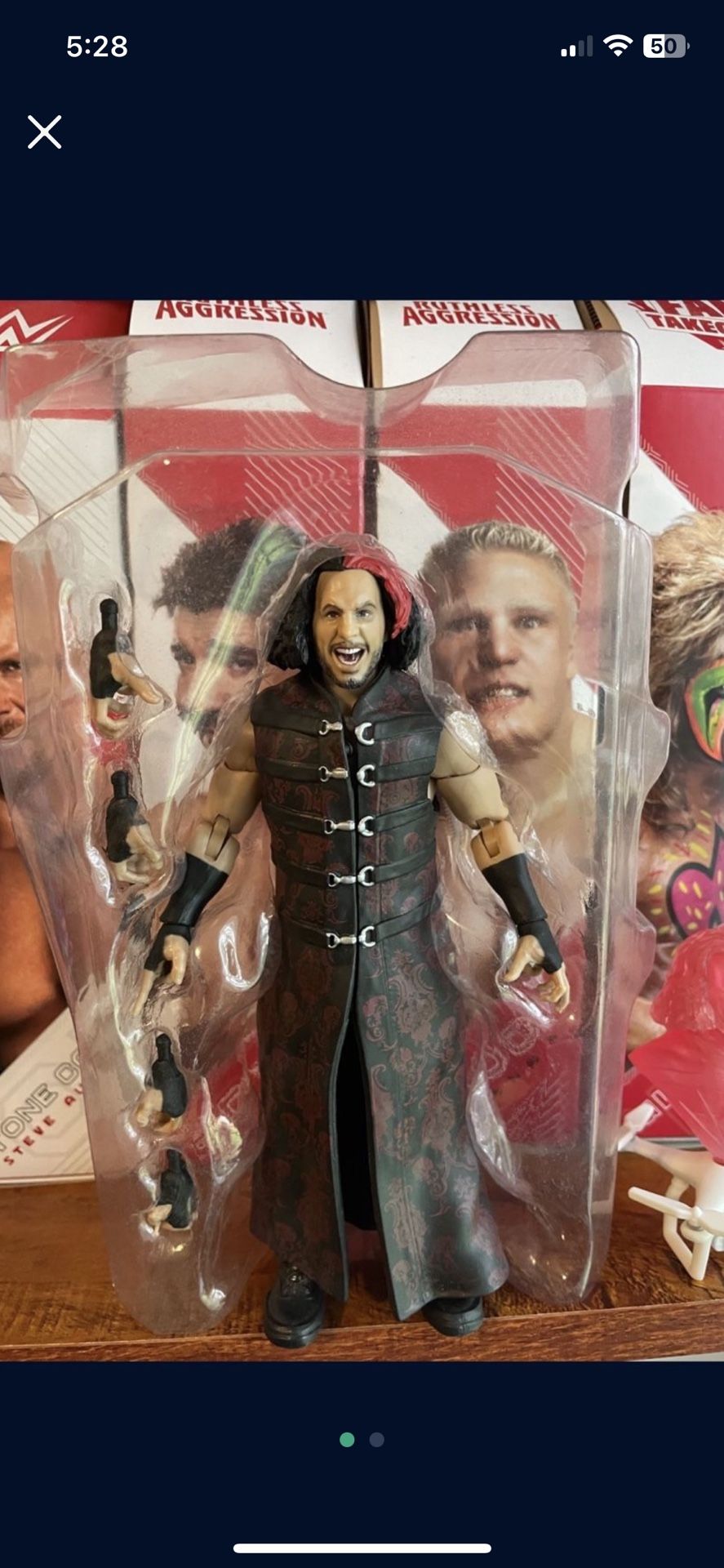 WWE elite Matt Hardy AEW figure