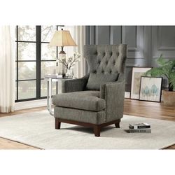 Mega Sale! Golva Collection Wing-backed Accent chair-Accent pillow included-available in 3 colors Now  468:00 Free Delivery 🚚 