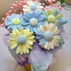 Candle Flower Bouquets / Ramos De Velas De Flores