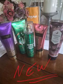 13 Victoria secret lotion and bath And Body Works ( some new ) $25 for all
