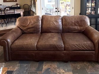 Stickley Leather couch