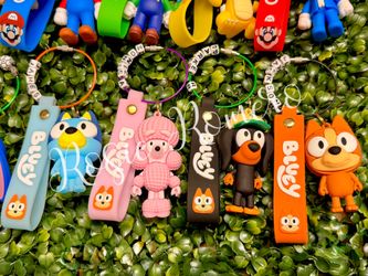 Back to School Custom Personalized  Backpack Sports Bag Tags / Keychains