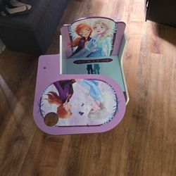 Kids Frozen Table And Chair