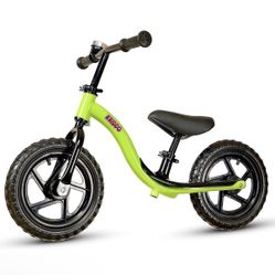 KRIDDO Toddler Balance Bike Green