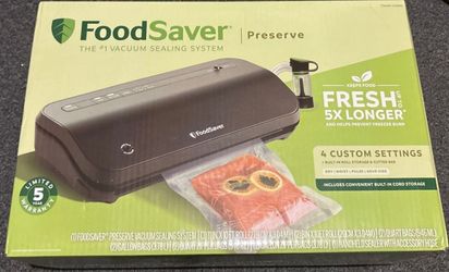 New Foodsaver VS2280 Vacuum Sealing System Kit W/Hand Sealer