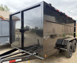 New 8x4x12 Hydraulic Utility Dump Trailer 🔥