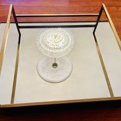 Charles Brass Mirror Tray