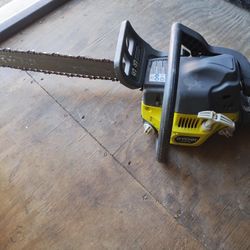 2 Cycle 20" Chain Saw Read Ad 