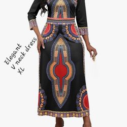 African New Dress XL