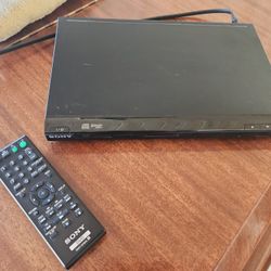 Sony CD and DVD Player w/Remote