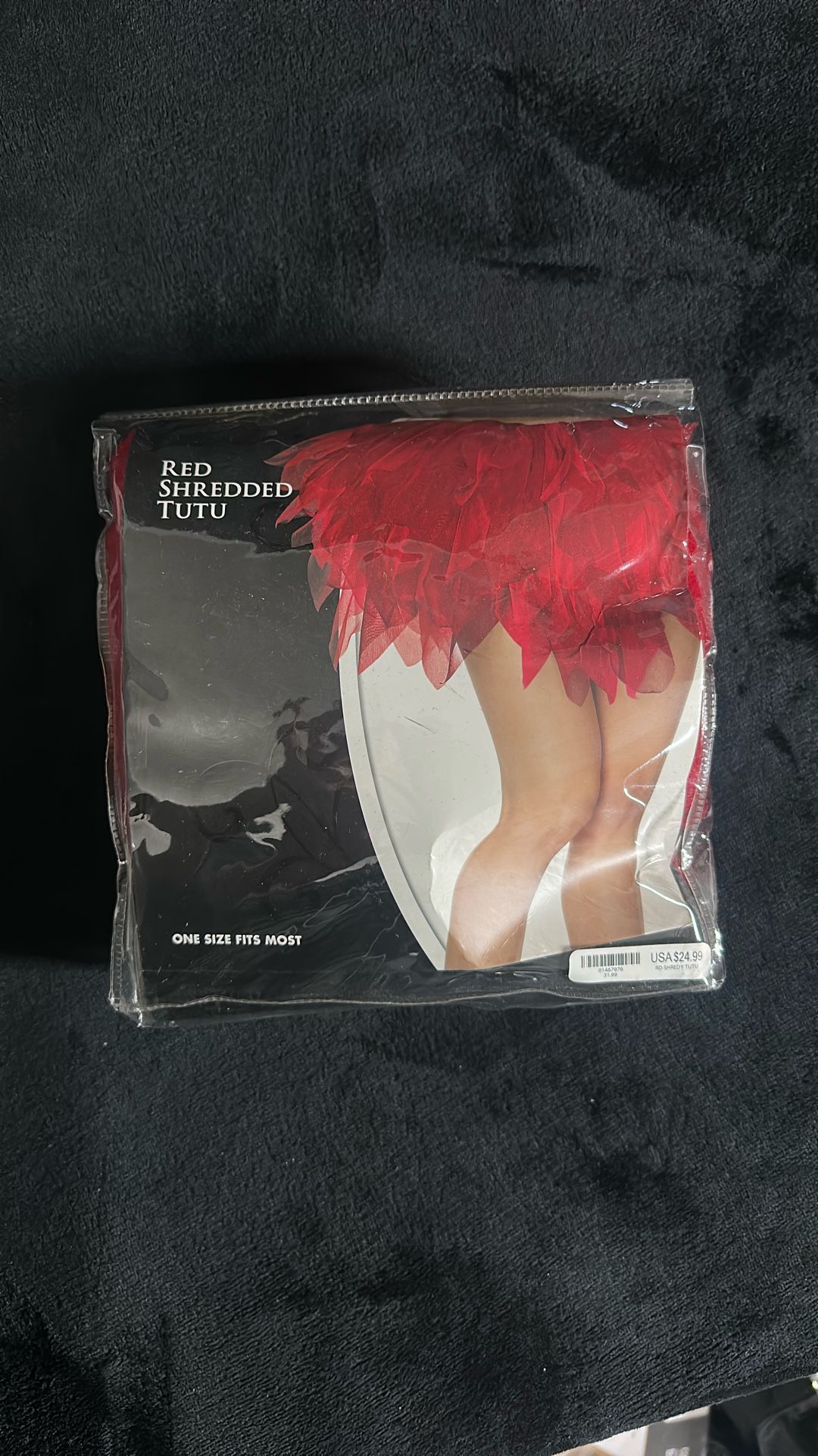 Red Shredded Tutu