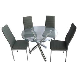 DINING SET 5Pcs JUEGO DE COMEDOR NUEVO EN SU CAJA ALL NEW IN BOX