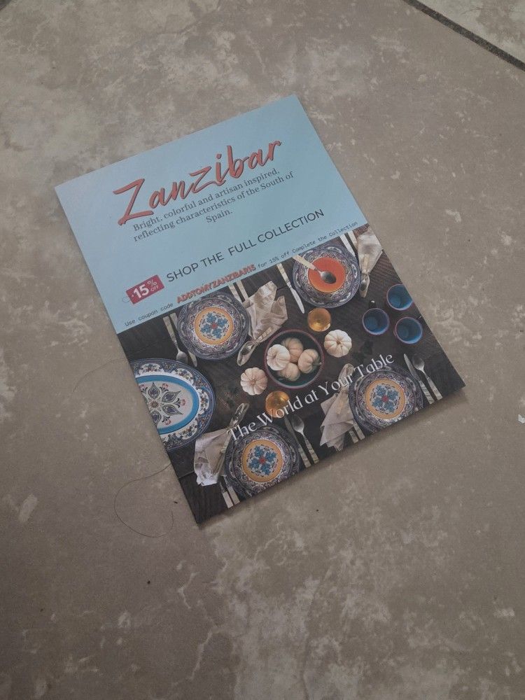 Zanzibar Collection From Euro Ceramic