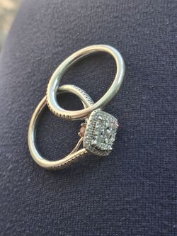 10kt Diamond Engament Set BEAUTIFUL