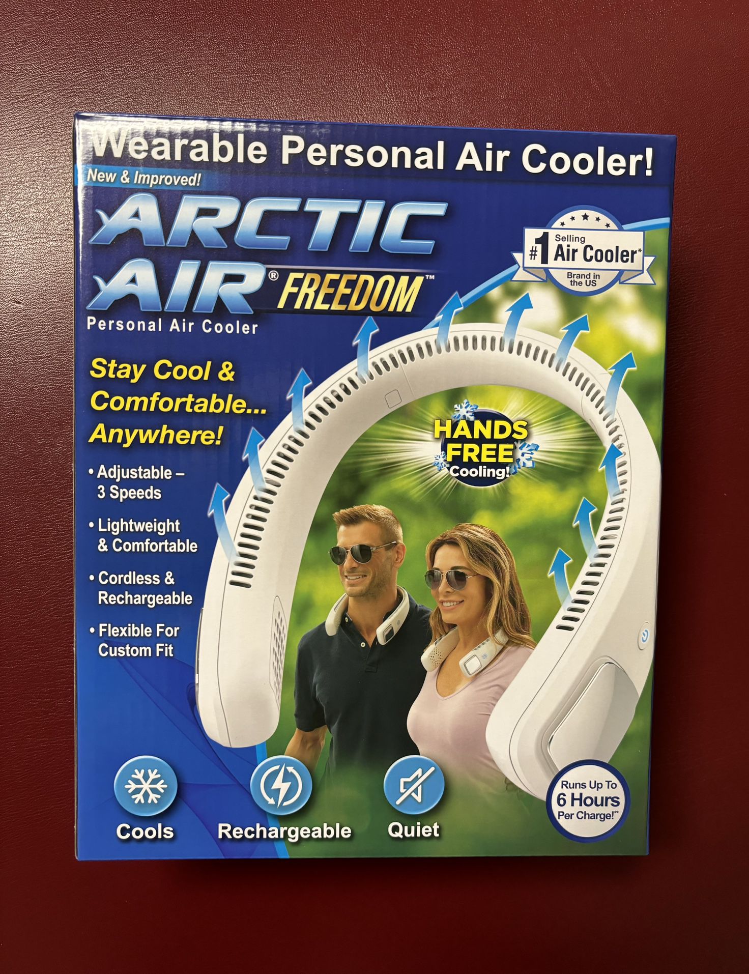 Arctic Air Freedom, White - As seen on TV