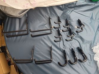 12-Piece Heavy Duty Garage Storage Hook Set_ new