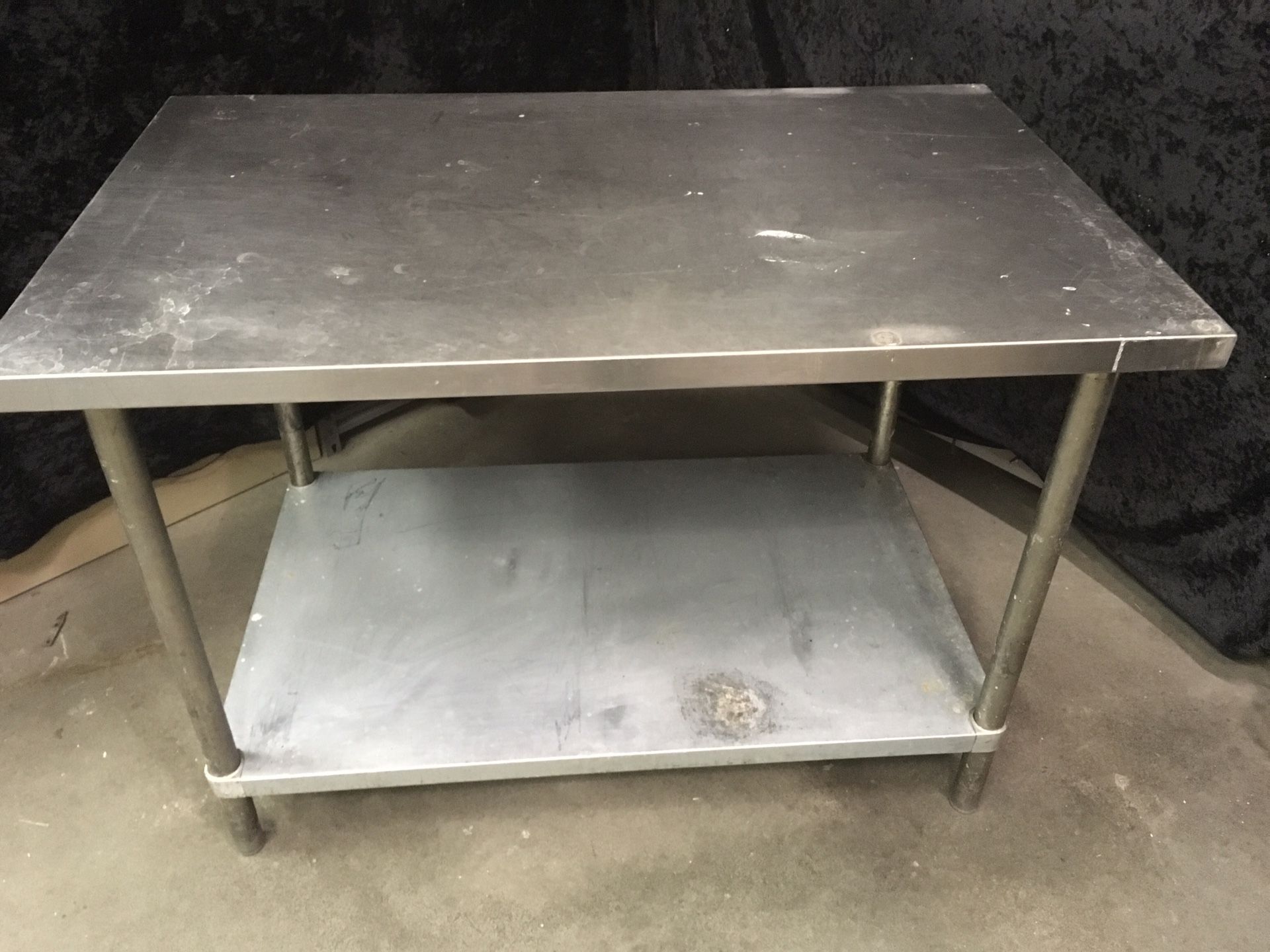 Stainless Steel Kitchen Work Table Commercial Kitchen Restaurant Table