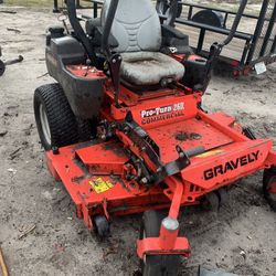 Gravely 60” Zero turn Mower.