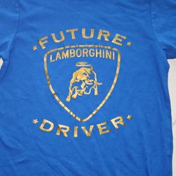 Lamborghini T-shirt Kids Size 8 M
