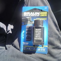 Thousand Lumen Tactical Rail Mounted Light For Any Picotine Rail