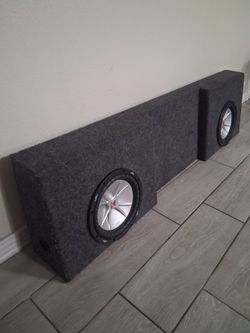 Subwoofers and box