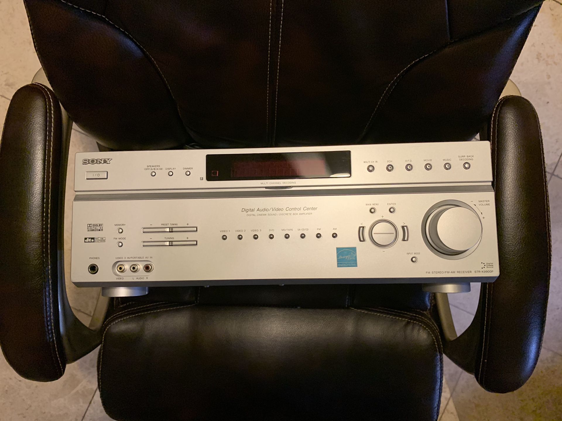 Sony AV Stereo Receiver FM/AM Tuner