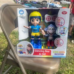 Dancing Boy And Girl Remote Control Toy 