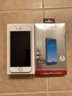 Unlocked iPhone 6S 64GB Gold w/ New Zagg Shield
