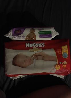 Diapers and wipes
