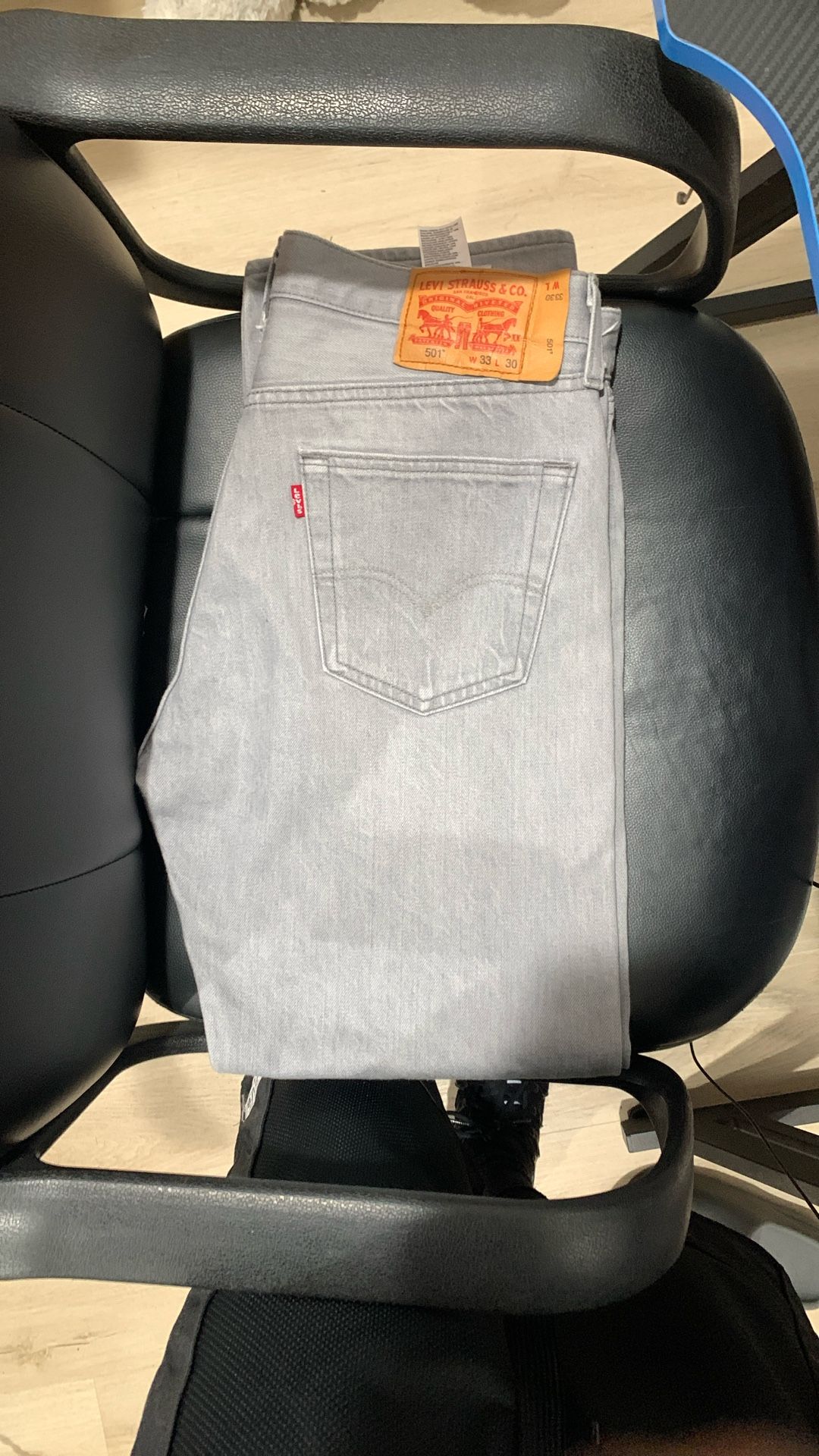 Levi’s Grey 501 Size 33-30