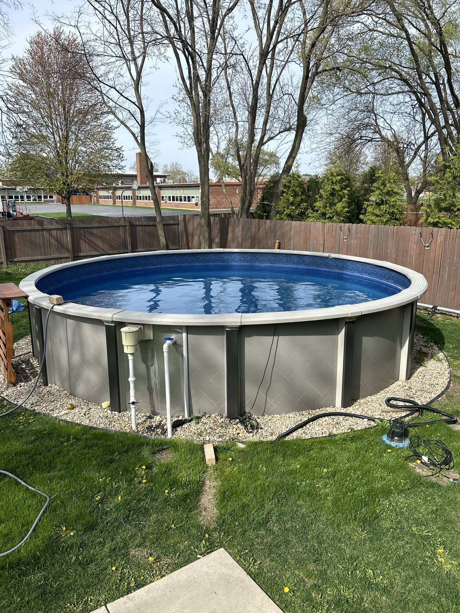 21 Ft Round Above Ground Pool