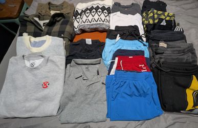 21 Pieces Of Men's Clothes Size Medium