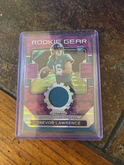 2021 Panini Prizm Trevor Lawrence Rookie Patch