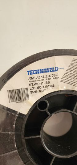 WELDING WIRE TECHNIWELD 70S-6 .035 DIAMETER MIG WIRE 11 LB
