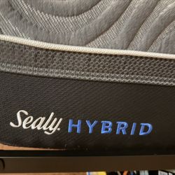 Queen Sealy Hybrid Mattress 