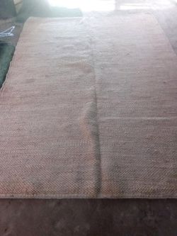 Tan rug about 10 x 8