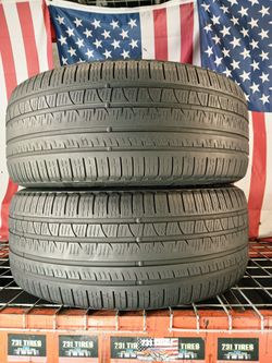 🇺🇸 2 GREAT USED TIRES 275/40R22 PIRELLI SCORPION VERDE ALL SEASON TRUCK SUV SPORT USED TIRES 275 40 22