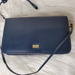 Buxton Dbl Crossbody Purse/ Wallet 