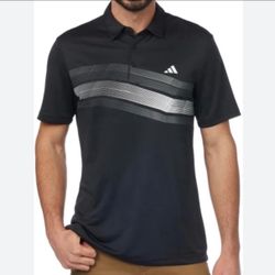 Adidas Black Shirt Polo Golf anti-sweat