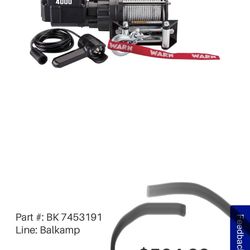 Winch New .. 4,000 Lb …tow 