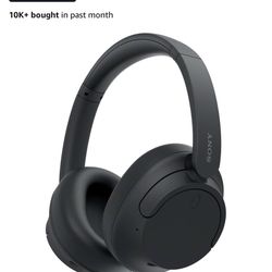 Sony WH-CH720N Noise Canceling Wireless Headphones Bluetooth Over The Ear Headset with Microphone and Alexa Built-in, Black New