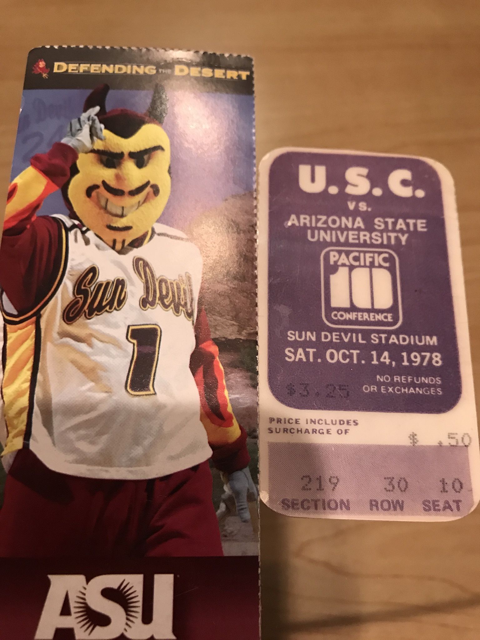 Wanted: Diamondback Ticket Stubs